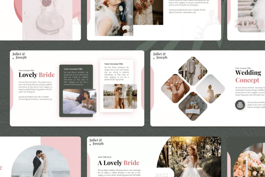 Wedding Place Presentation Template