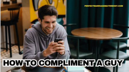 Smiling man receiving a heartfelt compliment from a friend in a casual setting.